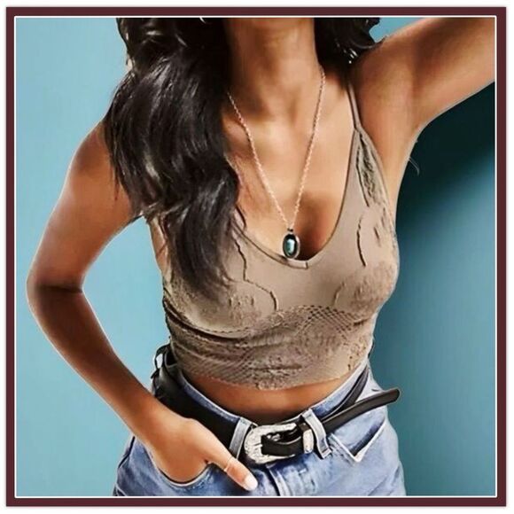 NWT Free People Intimately Candy Seamless Bra Bralette - Picture 3 of 11